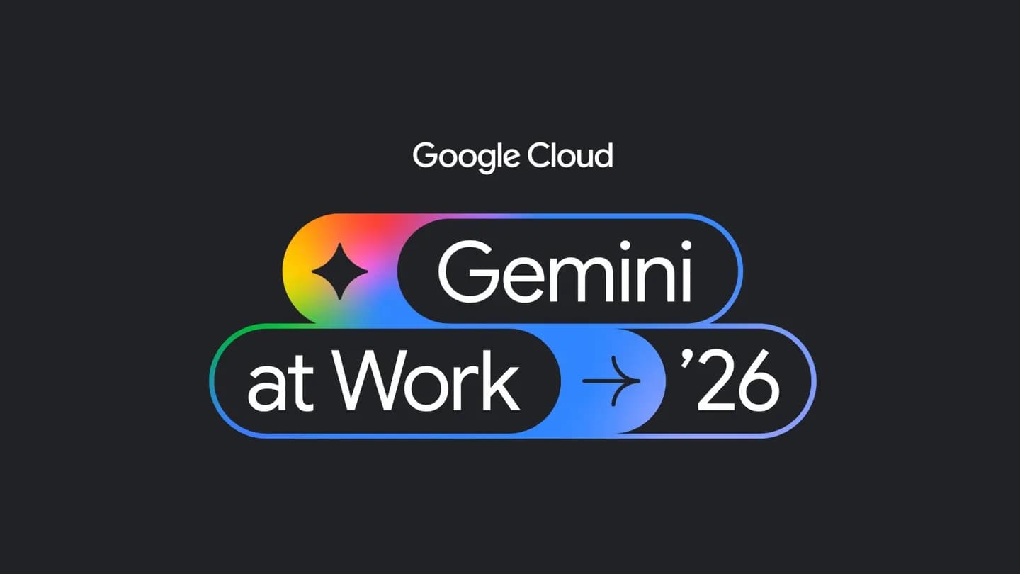 تصویر رسمی گوگل کلود برای معرفی Gemini agent؛ ایجنت کاری یکپارچه در رویداد Gemini at Work 2026