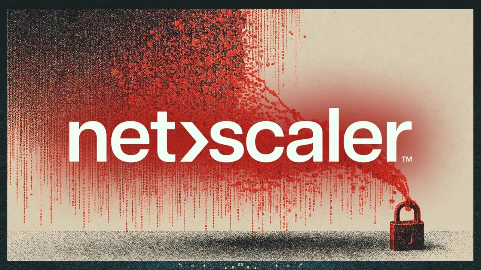 تصویر خبری Help Net Security برای حفرهٔ صفرروز CVE-2026-88779 در نت‌اسکیلر سیتریکس؛ لوگوی NetScaler و قفل باز