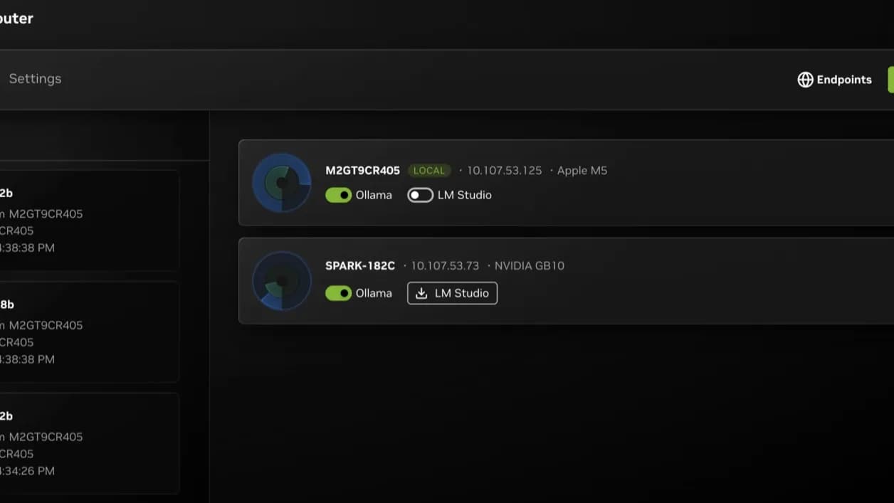 صفحهٔ Overview ابزار NVIDIA PAIR با دو کامپیوتر جفت‌شده — منبع: مخزن رسمی انویدیا در گیت‌هاب