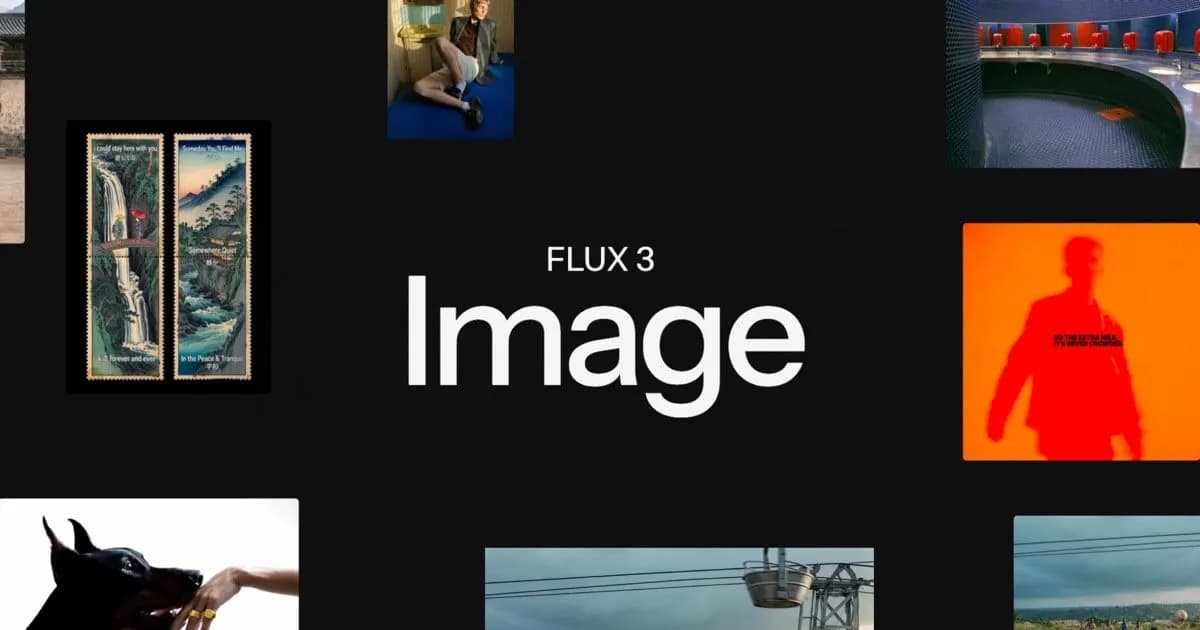 تصویر رسمی صفحهٔ محصول FLUX 3 Image در Black Forest Labs